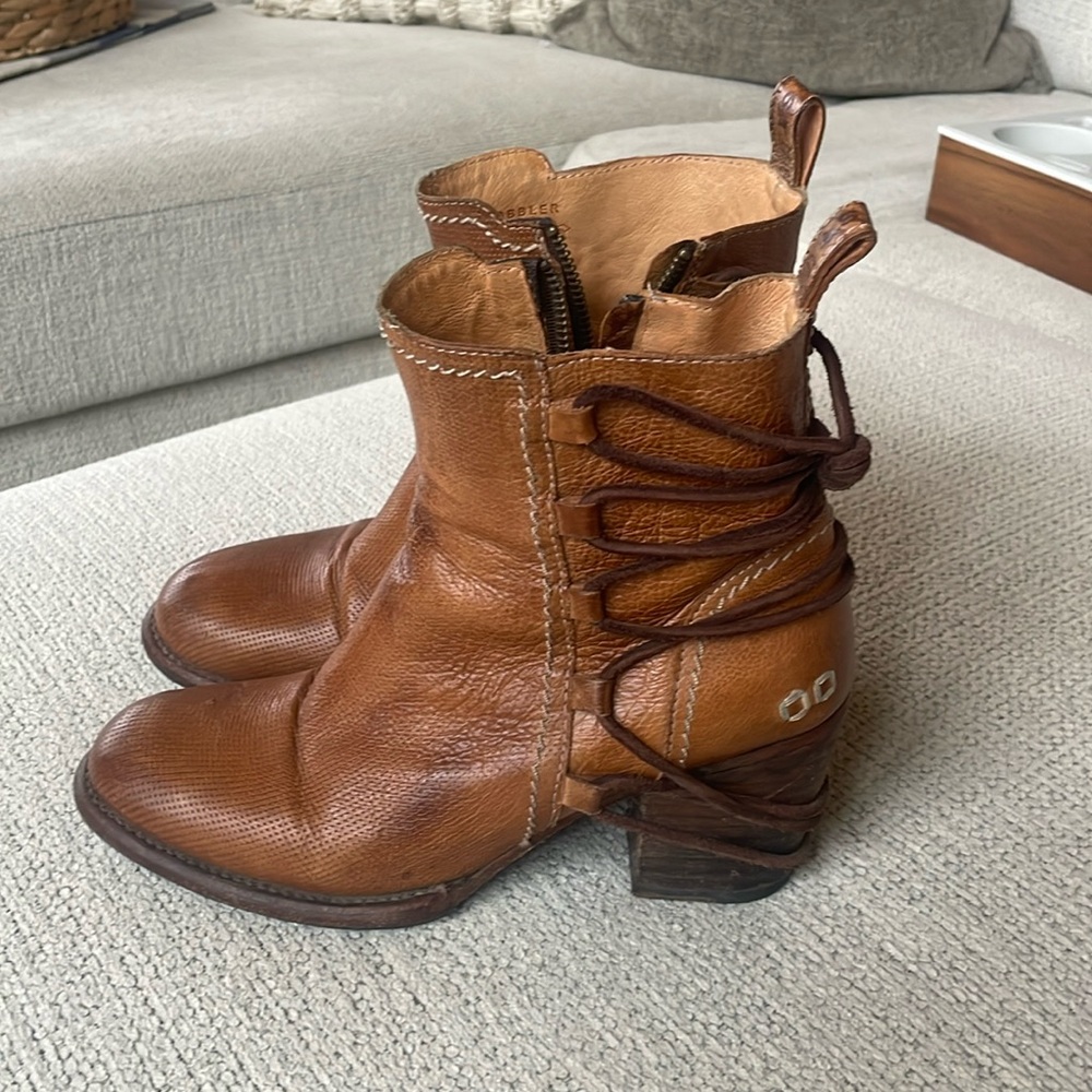 Bed Stu Heeled Booties